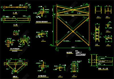 鋼結(jié)構(gòu)屋架圖