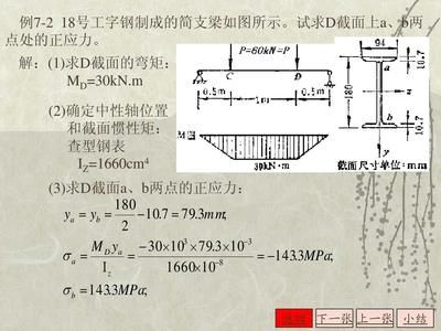 型鋼梁強度驗算方法(型鋼梁材料選擇標準) 鋼結構蹦極設計 第2張 型鋼梁強度驗算方法(型鋼梁材料選擇標準) 鋼結構蹦極設計 第2張