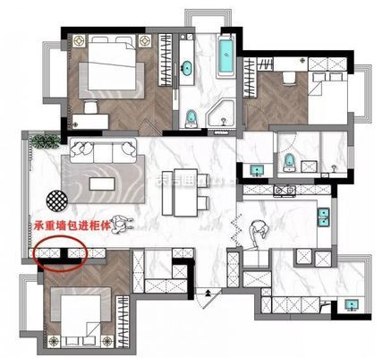 承重墻可以做造型嗎(承重墻彩繪創(chuàng)意方案) 結(jié)構(gòu)框架施工 第3張 承重墻可以做造型嗎(承重墻彩繪創(chuàng)意方案) 結(jié)構(gòu)框架施工 第3張