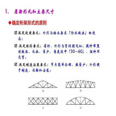 普通鋼屋架結(jié)構(gòu)設(shè)計(jì)(普通鋼屋架結(jié)構(gòu)設(shè)計(jì)主要內(nèi)容) 鋼結(jié)構(gòu)框架施工 第2張 普通鋼屋架結(jié)構(gòu)設(shè)計(jì)(普通鋼屋架結(jié)構(gòu)設(shè)計(jì)主要內(nèi)容) 鋼結(jié)構(gòu)框架施工 第2張