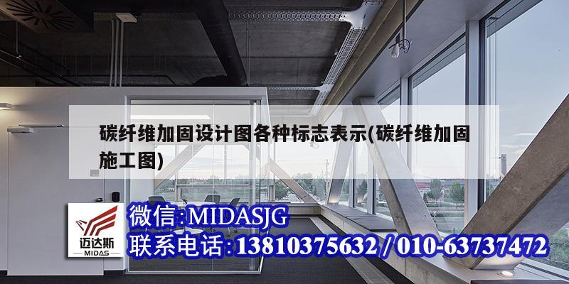 碳纖維加固設(shè)計(jì)圖各種標(biāo)志表示(碳纖維加固施工圖)